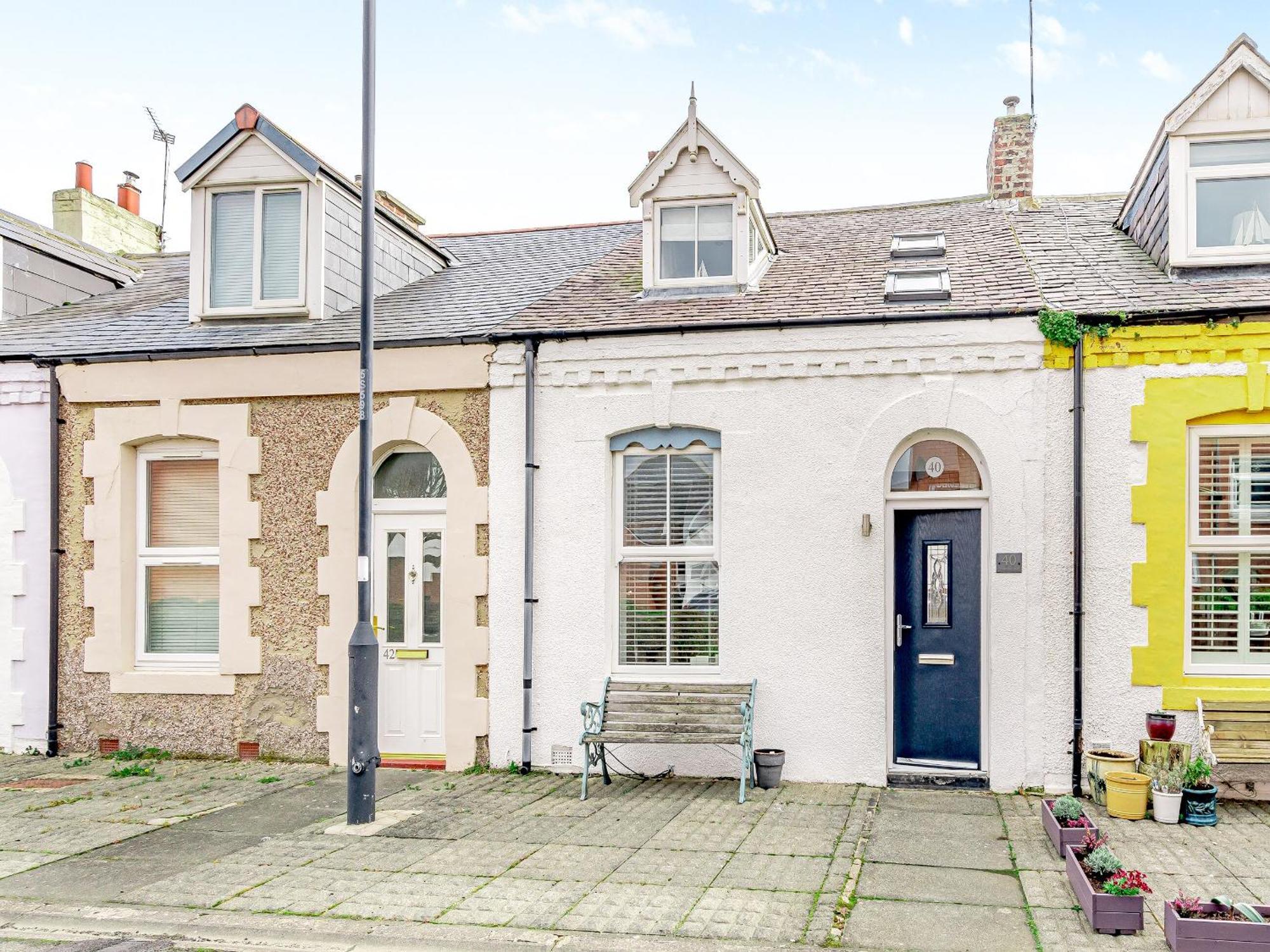 Pebble Cottage Cullercoats Exterior foto